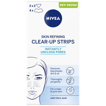 Nivea Face Skin Refining Clear-Up Strips 6 Pieces