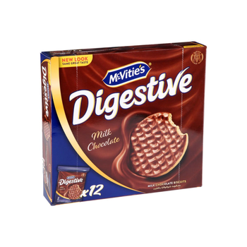 McVitie's Milk Chocolate Digestive Biscuits 12x33g