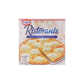 د . اوتكر بيتزا رفيعة ومقرمشة أربع أجبان مختلفة 365جرام