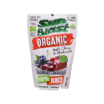 Sun Blast Apple Cherry Blackcurrant Juice 200ml