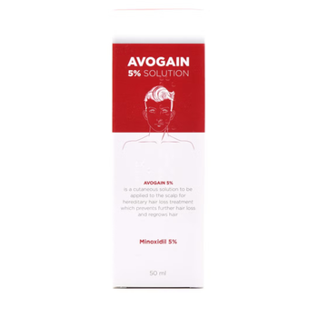 Avogain Minoxidil 5% Solution 50ml