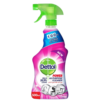 Dettol Power Kitchen Cleaner Rose Spray 500Ml