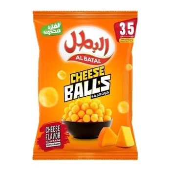 Al Batal Cheese Corn Balls 90g