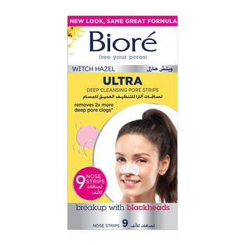 Biore Ultra Deep Cleansing Nose Strips 9 Pieces