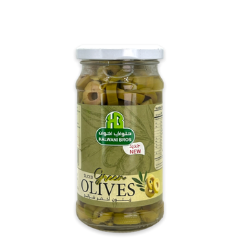 Halwani Sliced Green Olives 240 g