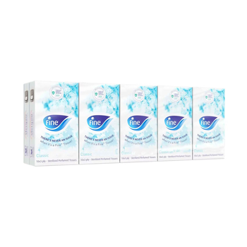 Fine Classic Perfumed Pocket Tissue 3Ply 10×10Sheets