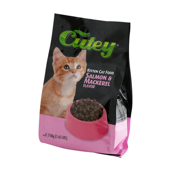 Cutey Salmon & Mackerel Kitten Cat Food 750g