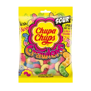 Chupa Chups Jelly Crawlers Candy 90g