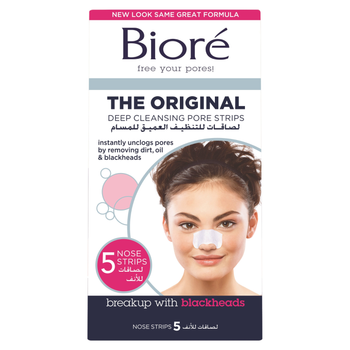 Biore The Original Deep Cleansing Pore Strips 5 Pieces