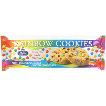 Merba Rainbow Cookies 150g