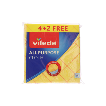 Vileda All Purpose Cloths 6 Pieces