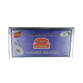 Al Diafa Camomile With Anise Tea 1.6G X 25Pieces