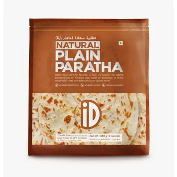 ID Natural Plain Paratha 5 pcs 350 G