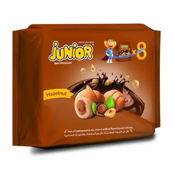 Junior Mini Croissant Hazelnut 8X32Gm