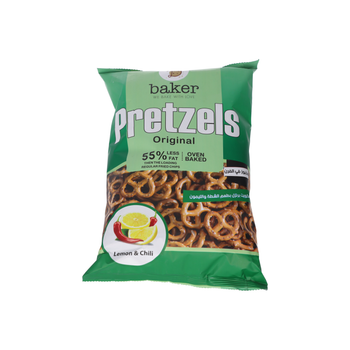 Baker Original Chilli & Lemon Pretzels 275g