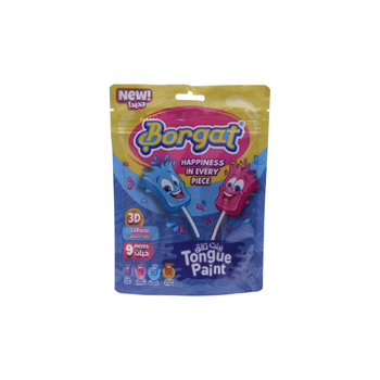 Borgat 3D Tongue Paint Lollipops 126g