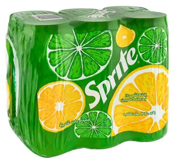 Sprite Regular Can, Pack 6×320Ml