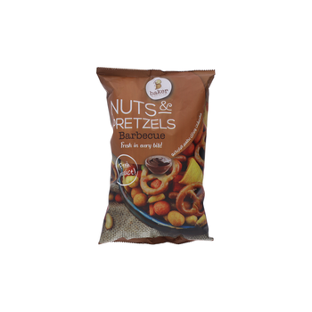 Baker Barbeque Nuts & Pretzels 275g