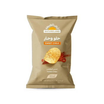 Natureland Sweet Chili Potato Chips 100g