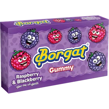 Borgat Gummy Rasberr and BlackBerry 80g