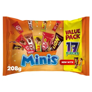 Nestle Minis Mini Mix Bag 208g