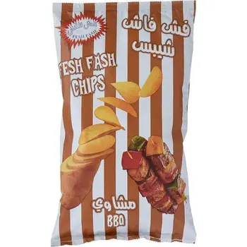 Fesh Fash Chips Bbq 160G