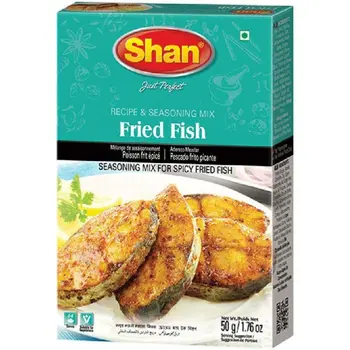Shan Fried Fish Masala Recipe and Seasoning Mix - 50 g