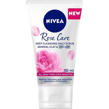 Nivea Rose Care Daily Face Scrub 150ml