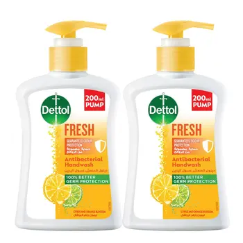 Dettol Fresh Antibacterial Handwash 2×200Ml