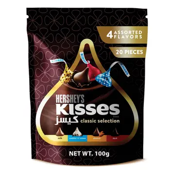 هيرشيز كيسز منوع كلاسيك 100جرام