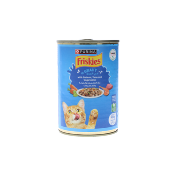 Friskies Cat Food Salmon & Tuna & Vegetable 400g