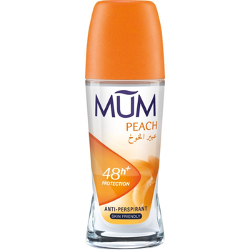MUM Peach Deodorant Roll-On 75ml