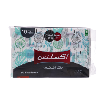 Excellence Facial Tissues Silky Soft 10×140Sheets