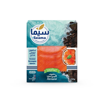 Seama Salmon Slice CS Natural Dry Salt 100G