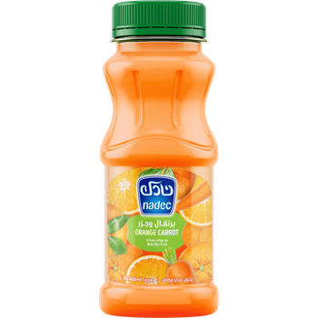 نادك نكتار البرتقال والجزر مع الفواكه المشكلة 180 مل