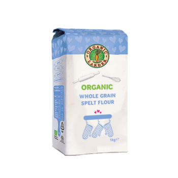 Organic Larder Organic Whole Grain Spelt Flour 1Kg