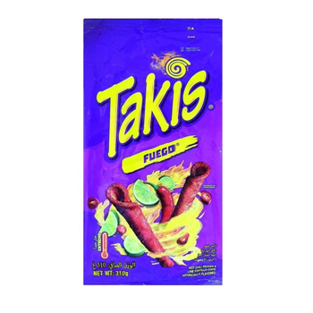 Takis Fuego Hot Chili Lime Tortilla Chips 310g