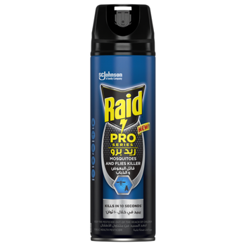 Raid Pro Series Mosquito & Fly Killer 300ml