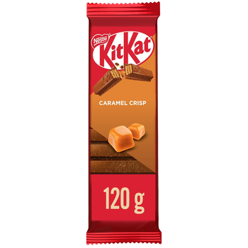 Nestlé KitKat Caramel Crisp Chocolate 120g