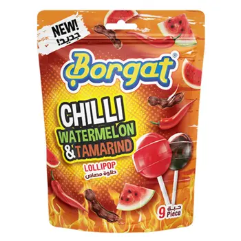 Borgat Chilli Watermelon & Tamarind Lollipop 162g