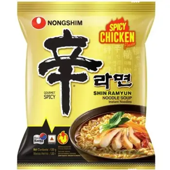 Nongshim Shin Ramyun Spicy Chicken Noodle Soup 120g