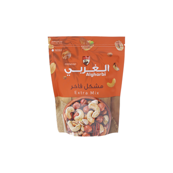 الغربي مكسرات مشكل فاخر بدون ملح 120جرام