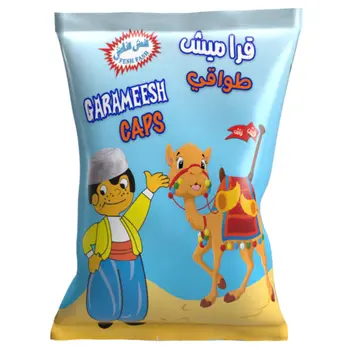 فش فاش فراميش طواقي سادة 125 جرام