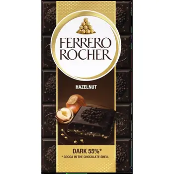 Ferrero Rocher® Dark Hazelnut Tablets 90g