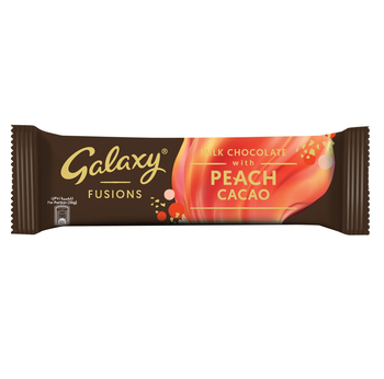 Galaxy Fusions Peach Milk Chocolate 35g