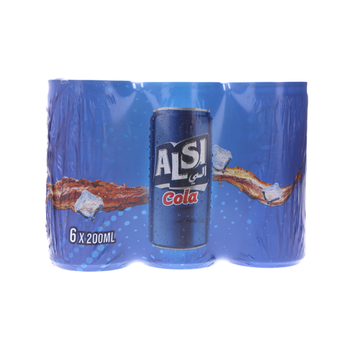 Alsi Cola Beverage 6x200Ml