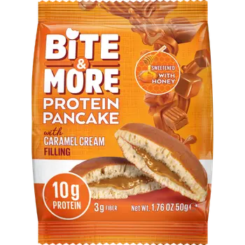 Bite & More Protein Pancake  Caramel 50g