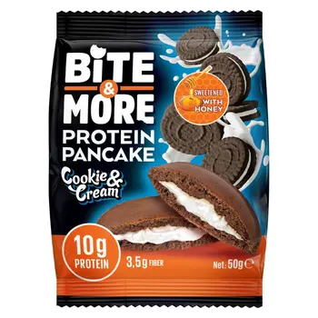 Bite & More Protein Pancake Oreo 50g