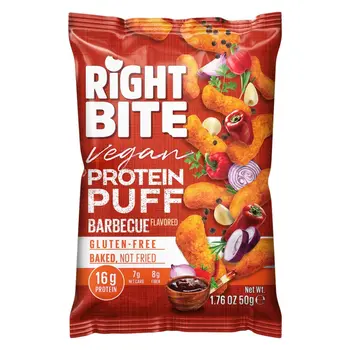 Right Bite Protein Puff / Bbq 50g