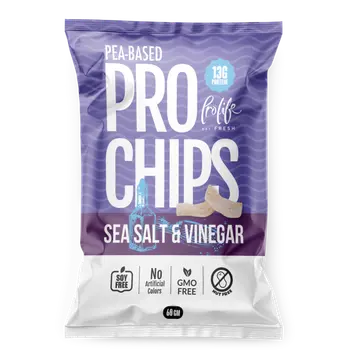 برو شبس طعم ملح البحر و الخل 60جرام